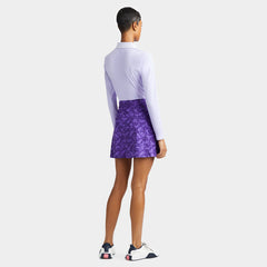 G/FORE WOMEN SILKY TECH NYLON QUARTER ZIP POLO