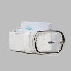 G/FORE Men Ltd Release Embroidered Icon Leather Belt