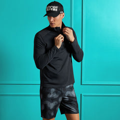 G/FORE MEN BRUSHED BACK TECH QUARTER ZIP PULLOVER