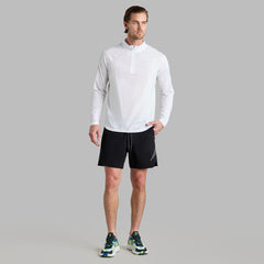 G/FORE Men Tech Mélange Raglan Quarter Zip Pullover