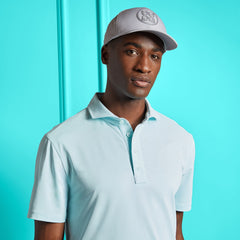 G/FORE MEN RIB GUSSET TECH PIQU? MODERN SPREAD COLLAR POLO