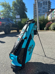 VESSEL X BETTINARDI VLS LUX STINGER BLACK/BLUE STAND BAG