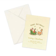 Christmas Greeting Card with Envelope