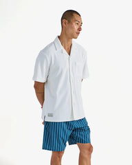 Malbon Golf Men Bosco Button Up