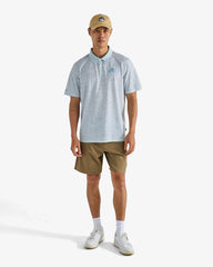 Malbon Golf Men Mezzo Performance Pique Printed Polo