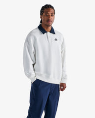 Malbon Golf Men Artigianale Collared Crewneck