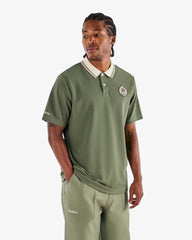 Malbon Golf Men's Fairway Oakwood Polo