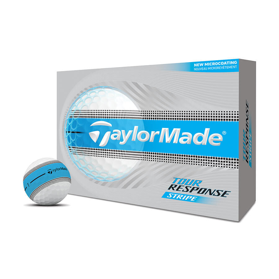 TAYLORMADE 2026 TOUR RESPONSE STRIPE GOLF BALLS DOZEN PACK – Par