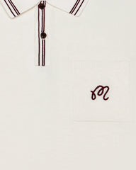 Malbon Golf Men Campania Knit Polo