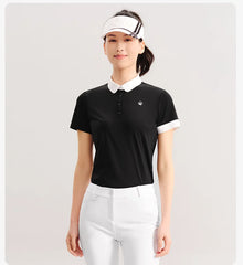 HONMA WOMEN BACK X SERIES SHORT SLEEVES POLO