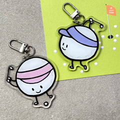 FreshBall Golf Ball Bag Tag/Key Chain