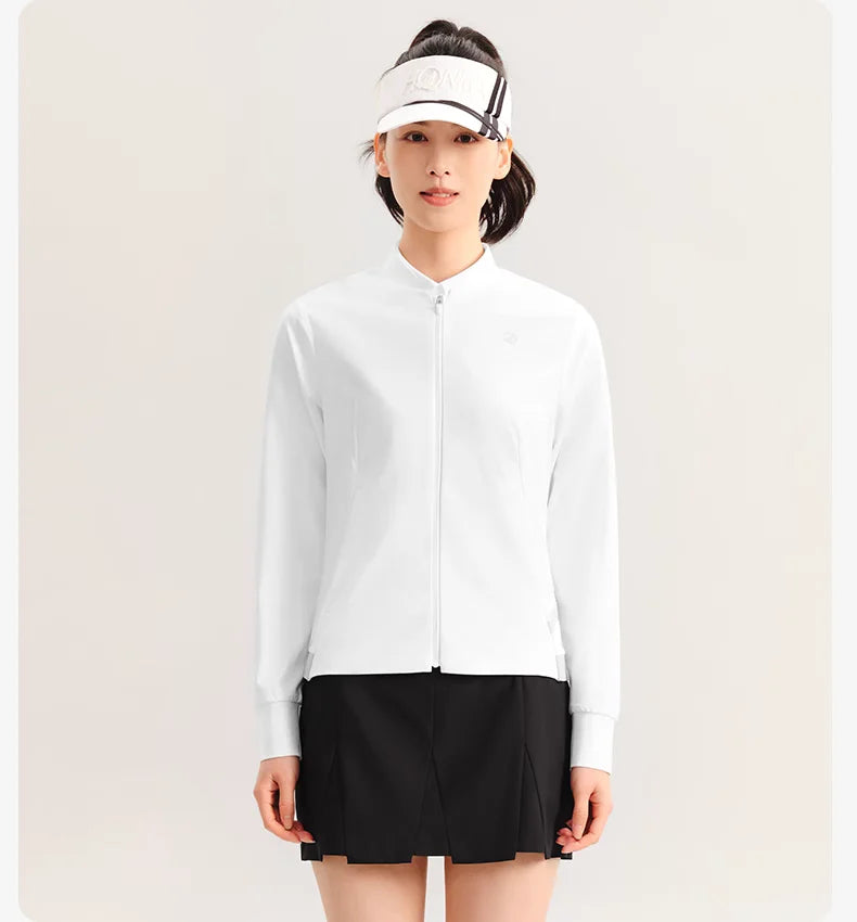 HONMA WOMEN DOUBLE X SERIES JACKET WHITE