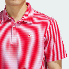 Adidas Men Originals Stripe Pique Polo