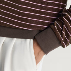 ADIDAS Originals Men Velour Long Sleeve Polo