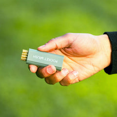 Pocket Brush - Portable Golf Club Groove Cleaner | Club Cleaning Tool