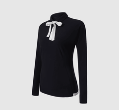 HONMA Women Fall Slim Fit Long Sleeve Polo