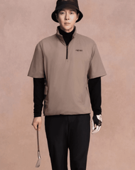 HONMA New Textured Fabric Warm & Cozy Men's Zip-up Jacket