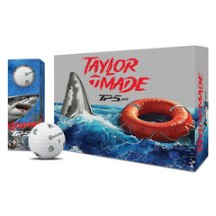 Taylormade 2025 TP5 pix Sharks Golf Balls Dozen Pack