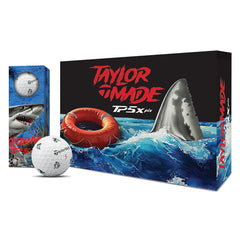 Taylormade 2025 TP5x pix Sharks Golf Balls Dozen Pack