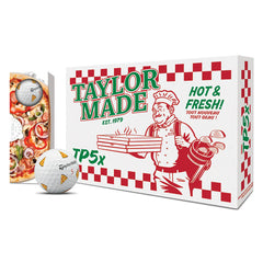 Taylormade 2025 TP5X pix pizza Golf Balls Dozen Pack