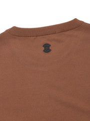 W.ANGLE Men's CO Big Logo Round Sweater Vest