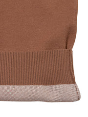 W.ANGLE Men's CO Big Logo Round Sweater Vest