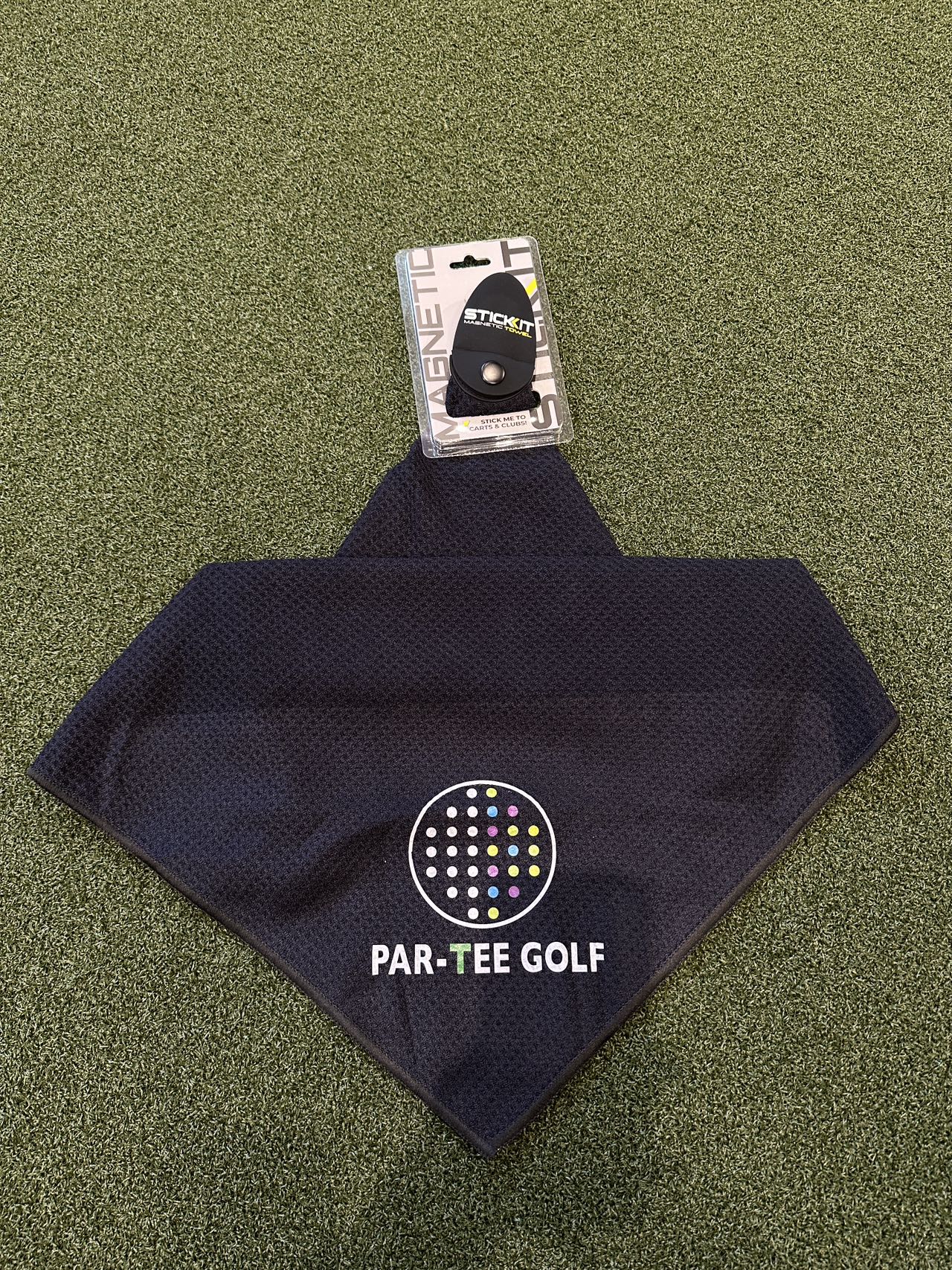STICK IT GOLF TOWEL W/ PTG LOGO
