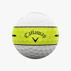 Callaway Chrome Soft 360 Yellow Stripe