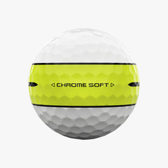 Callaway Chrome Soft 360 Yellow Stripe
