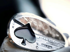 Itobori Trump Design Snow Chrome Spade Wedge Head