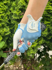 Fit39 Unisex Cool Nail Gloves - White Base