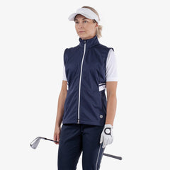 GALVIN GREEN Women Lea Windproof and Water Repellent Golf Vest