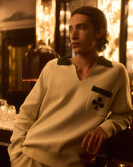 Malbon Golf Men King Of Clubs Sweater