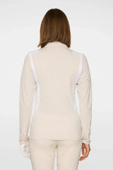 J.LINDEBERG Women Mae Quarter Zip Mid Layer