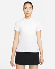 NIKE DRI-FIT VICTORY WOMEN'S GOLF POLO White