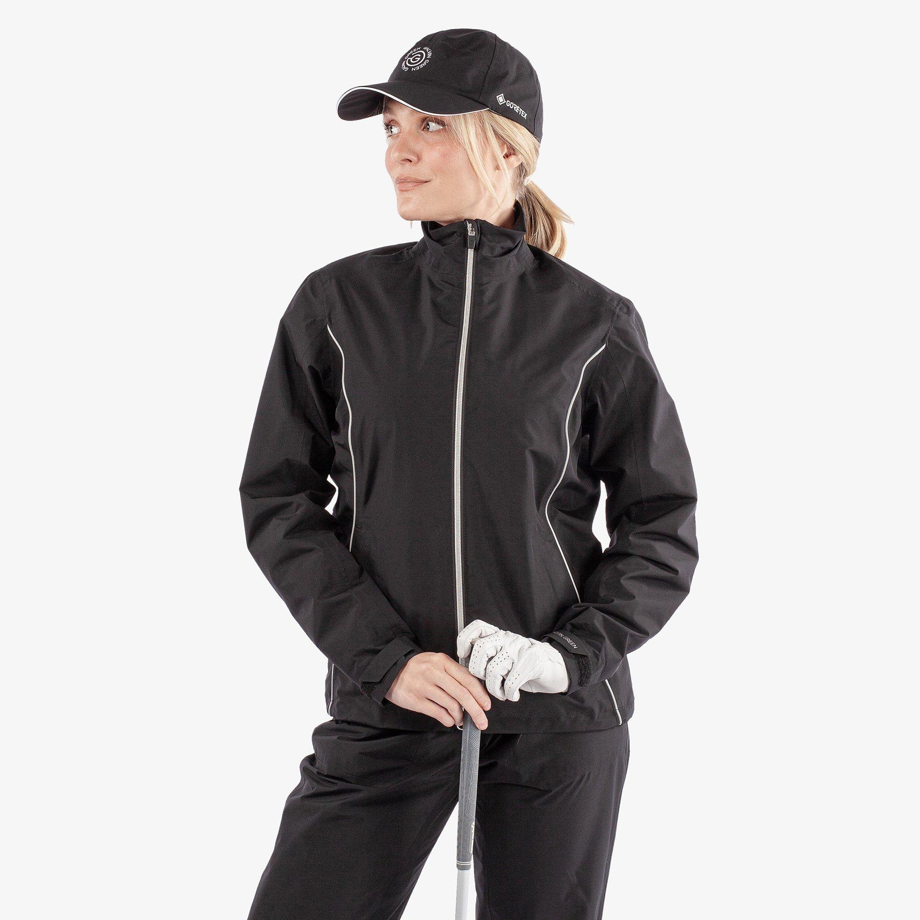 GALVIN GREEN WOMEN ANYA WATERPROOF JACKET Black