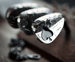 Itobori Trump Design Black Chrome Wedge Head