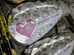 Itobori Trump Design Chrome Heart Wedge Head