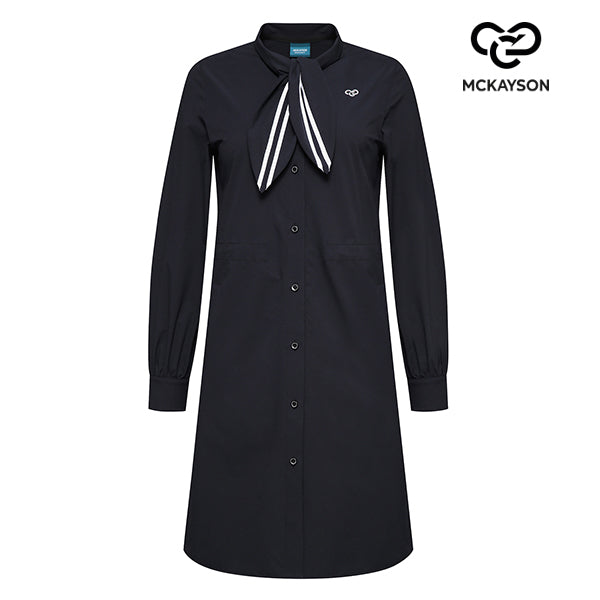 MCKAYSON S22 WOMEN ONE PIECE DRESS BLACK