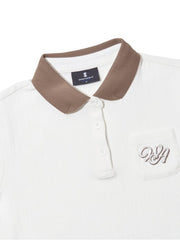 W.ANGLE Women's CO Bone Structure Polo Shirt