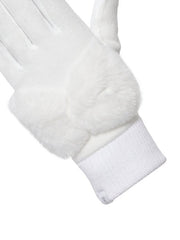 W.ANGLE Women's CO Ribbon Winter Gloves
