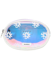 W.ANGLE SS22 PRISM TRANSPARENT HIP BAG