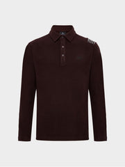 W.ANGLE Men's TO Jacquard Sweater Color Block Polo T-Shirt