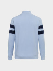 W.ANGLE Men's CO Borderline Quarter-Zip Windbreaker Sweater