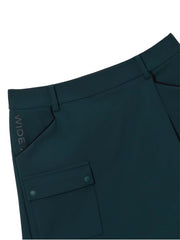 W.ANGLE Women's TO Pocket Point A-Line Culotte Shorts