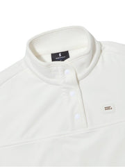 W.ANGLE Women's Co Woven Mix Fleece Sweatshirt