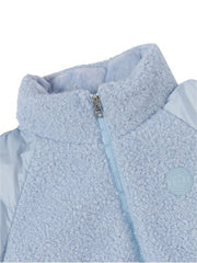 W.ANGLE Women's CO Shearling Mix-Match Short-Sleeve Down