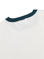 W.ANGLE Women's TO Cable Tie Round Neck Sweater