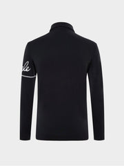 W.ANGLE Men's TO Sleeve Point Fleece Polo T-Shirt