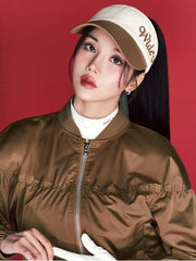 W.ANGLE CO Big Logo Color Block Visor